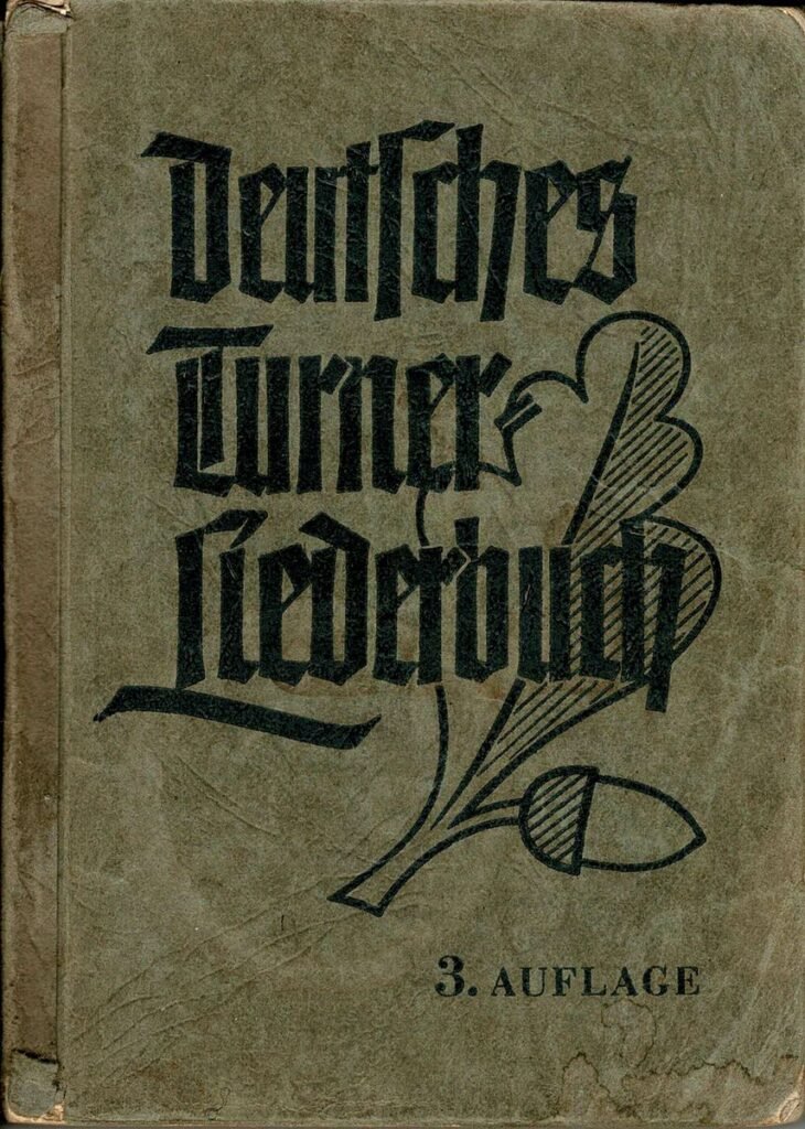Deutsches Turner Liederbuch 1954 Titel