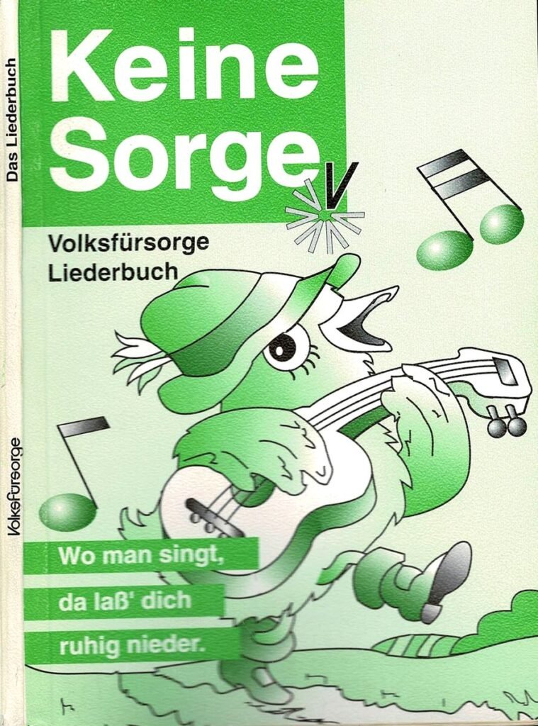Volksfürsorge Liederbuch Titel