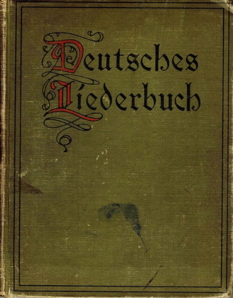Deutsches Liederbuch für amerik Stud Titel g