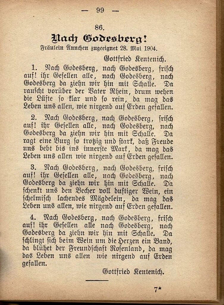 Nach Godesberg 1904