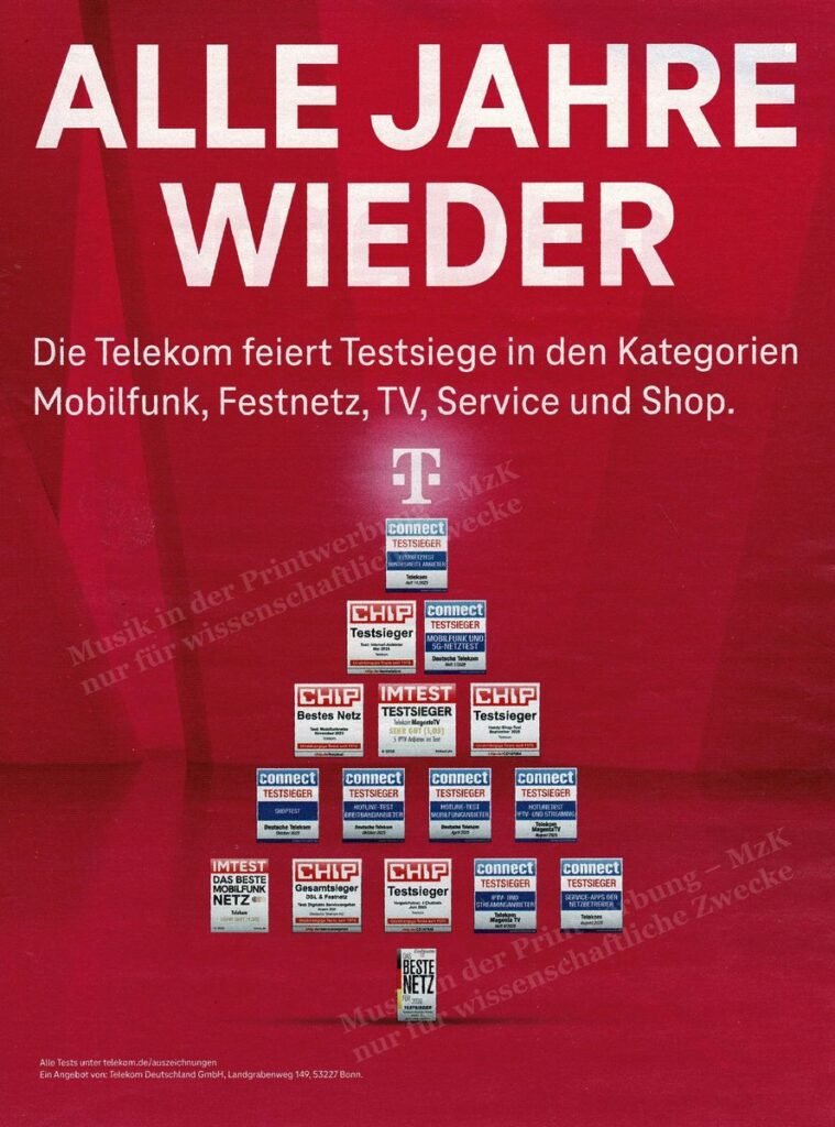 Telekom Weihnachtslied Spiegel 51 12 12 2025