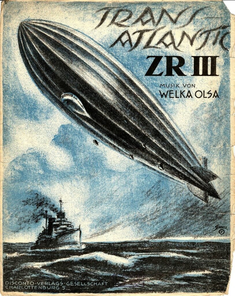 1924 Transatlantic Zeppelin ZR III 01 Titel