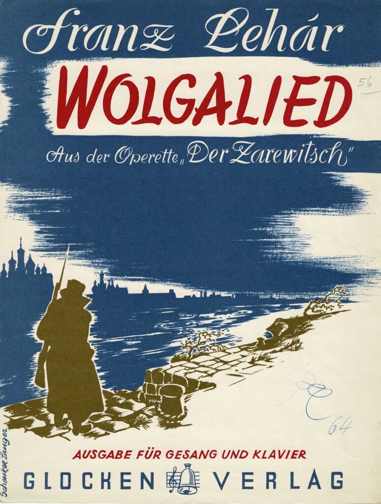 1955 Der Zarewitsch Wolgalied Titel