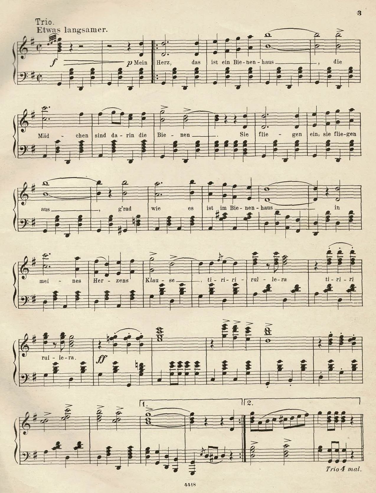 Das Bienenhaus Trio Das Bienenhaus Trio