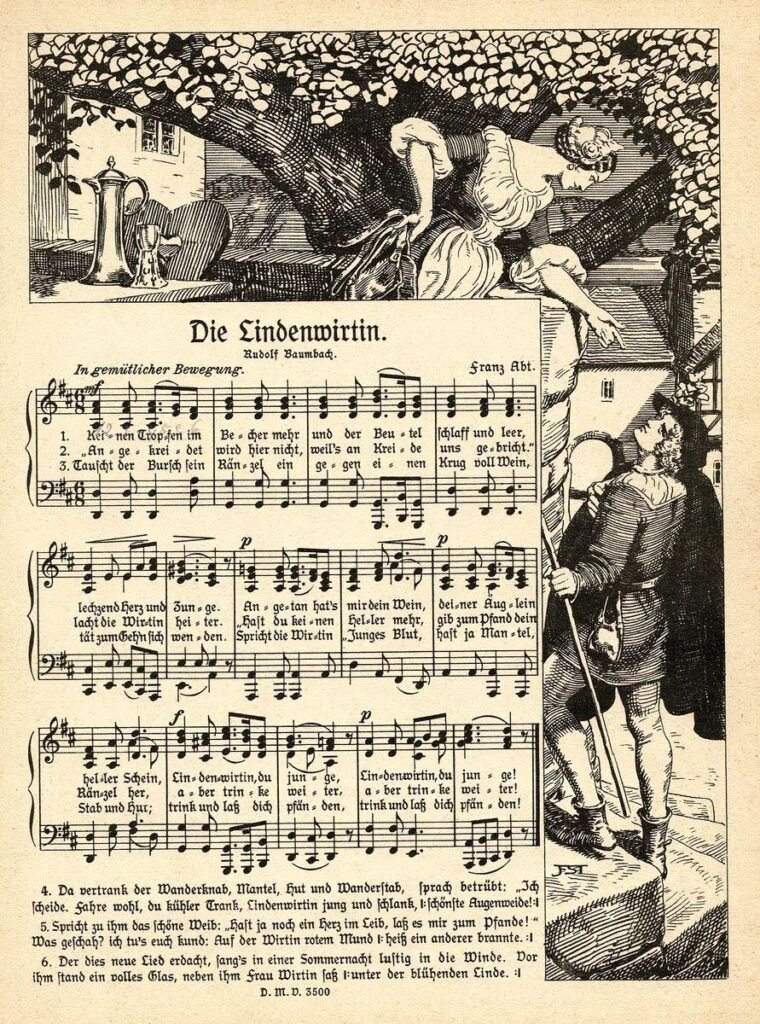 Die Lindenwirtin Satz Krome