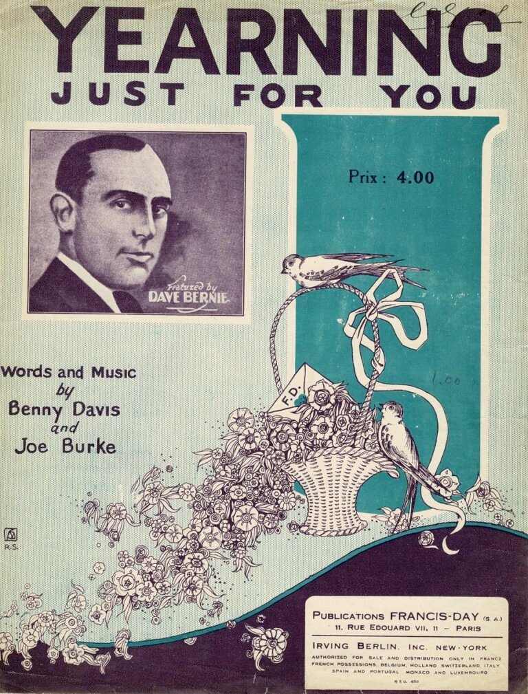 1925 Yearning Just For You Titel