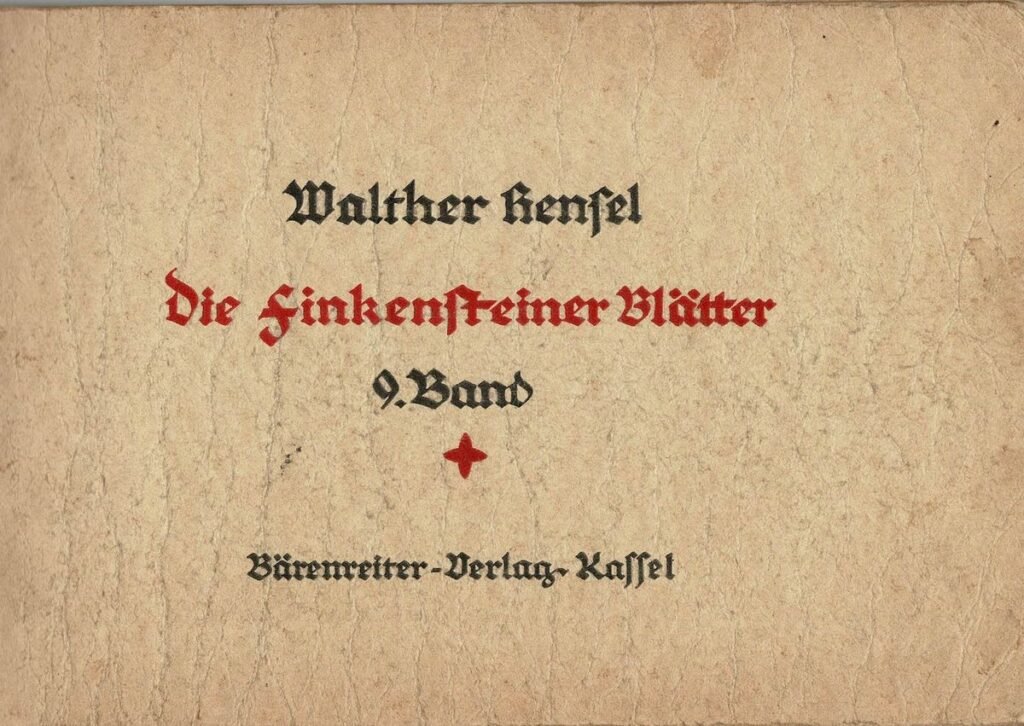 Die Finkensteiner Blätter 9 Titel