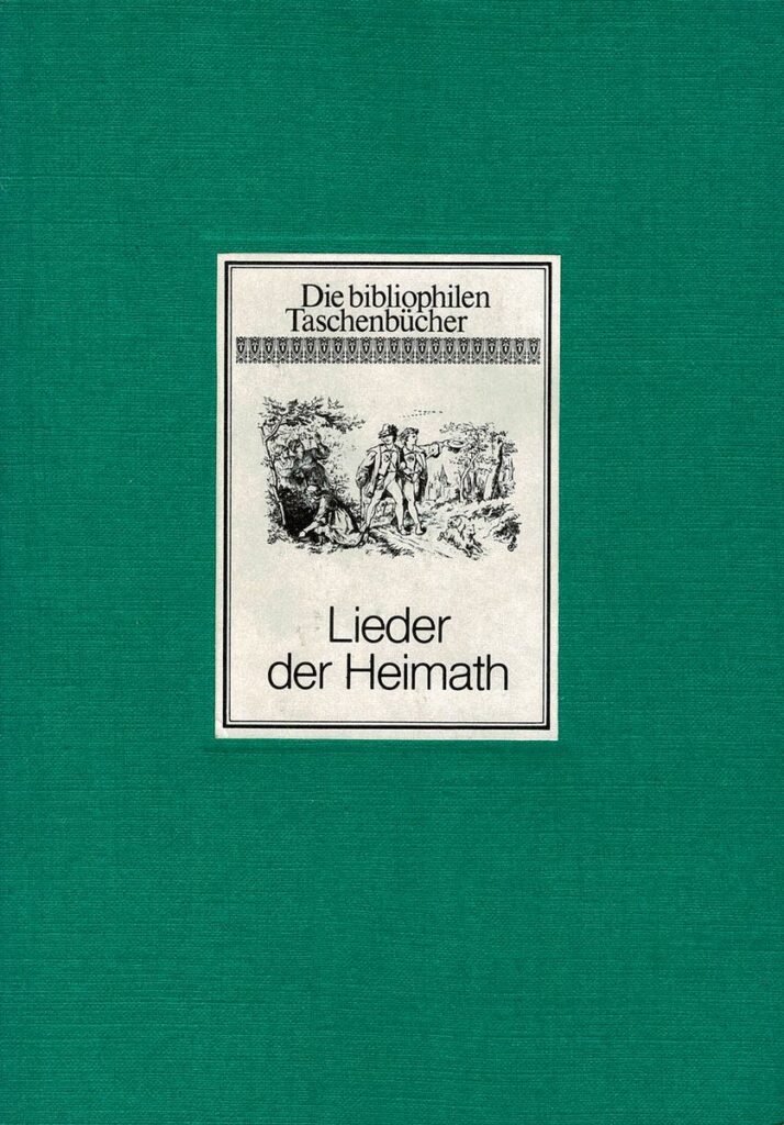 Lieder der Heimath 1868 Titel