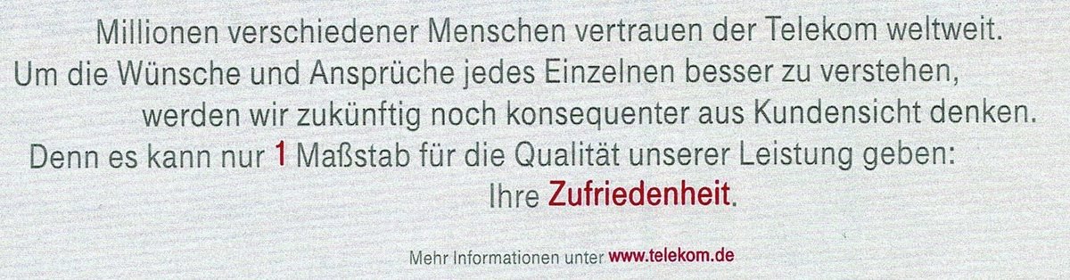 Telekom Schlagzeug Spiegel 44 03 Text