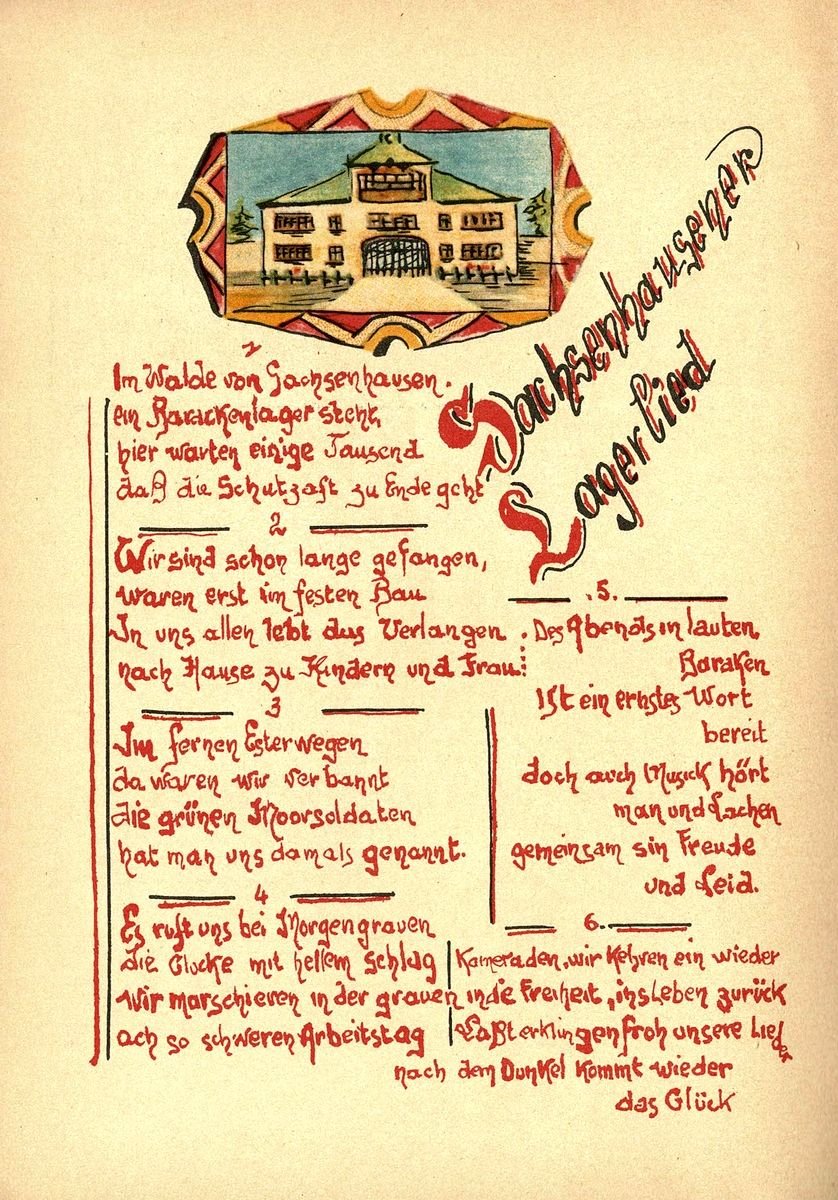 Sachsenhausen Lagerlied S 172