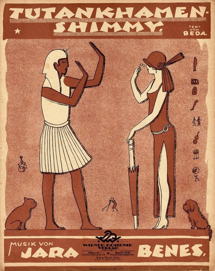 1923 Tutankhamen Shimmy Titel