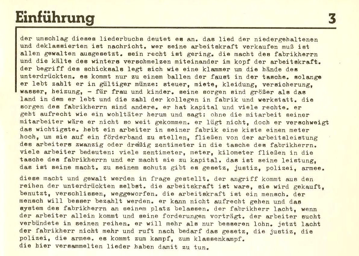 Arbeiter und Freiheitslieder Vorwort Arbeiter und Freiheitslieder Vorwort