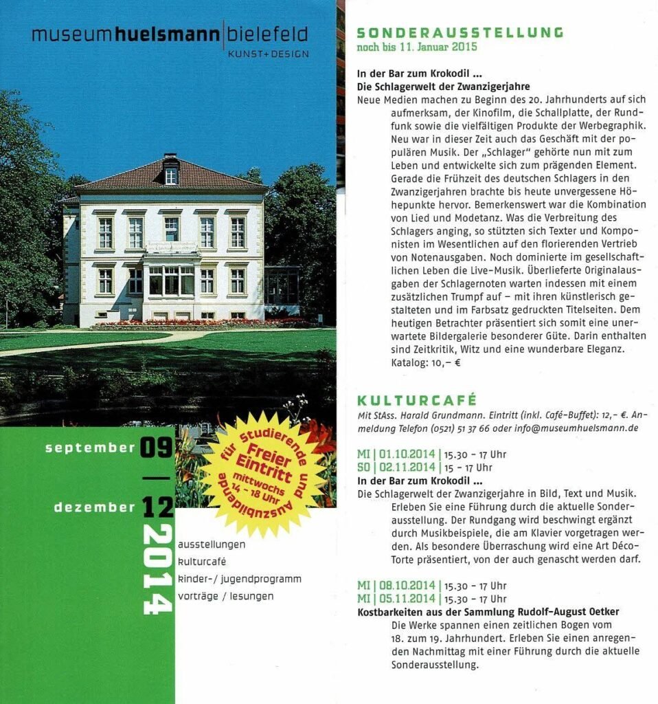 Flyer Museum Huelsmann