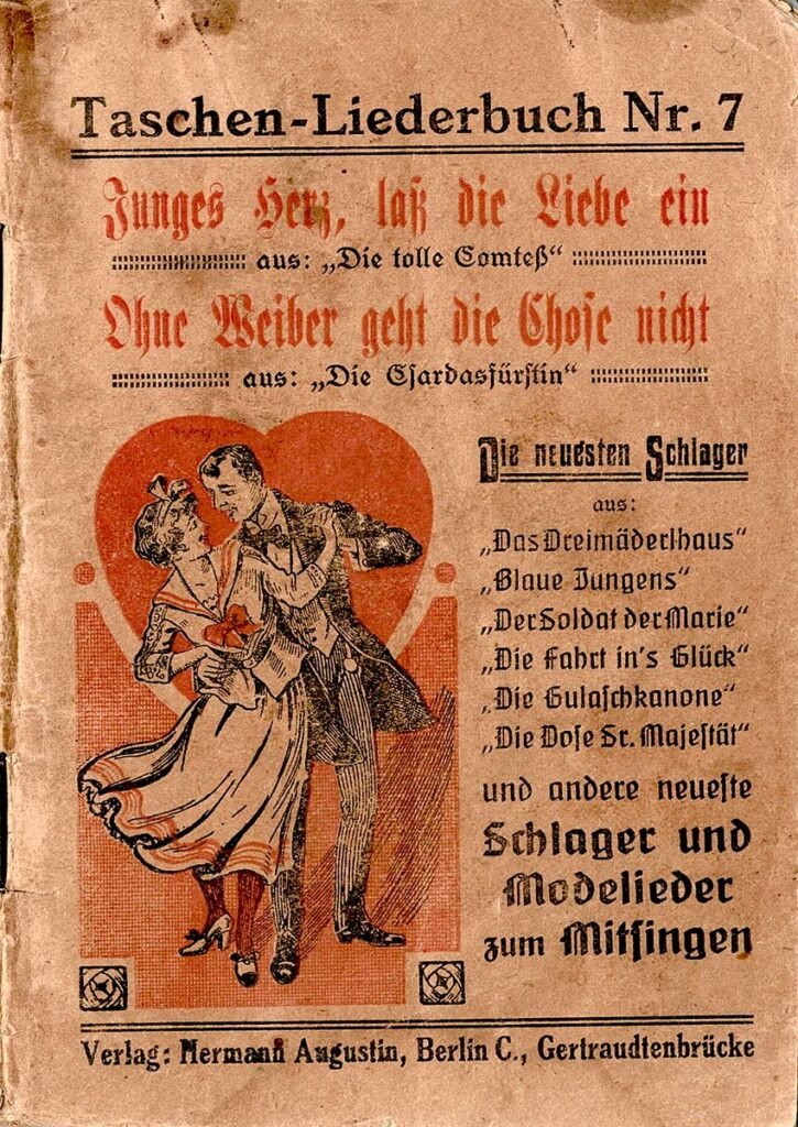 Taschenliederbuch Nr 7 1917 Titel