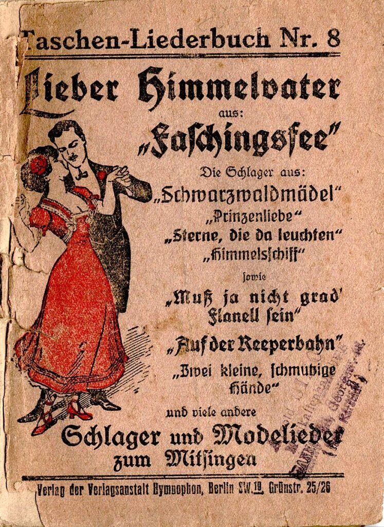 Taschenliederbuch Band 8 Titel