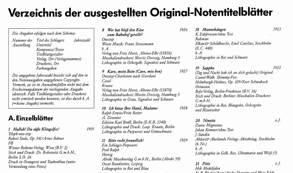 Veronika Ausschnitt aus der Übersicht der Exponate