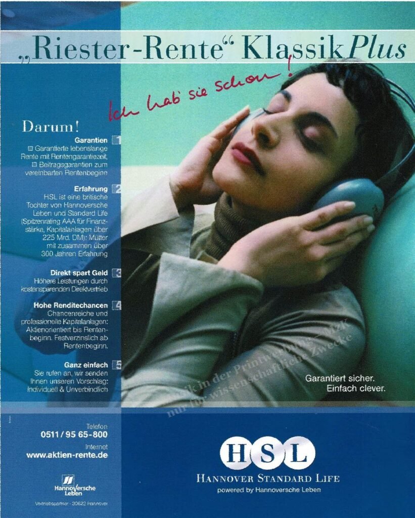 Hannoversche Leben Klassik Plus DB mobil 2 2002