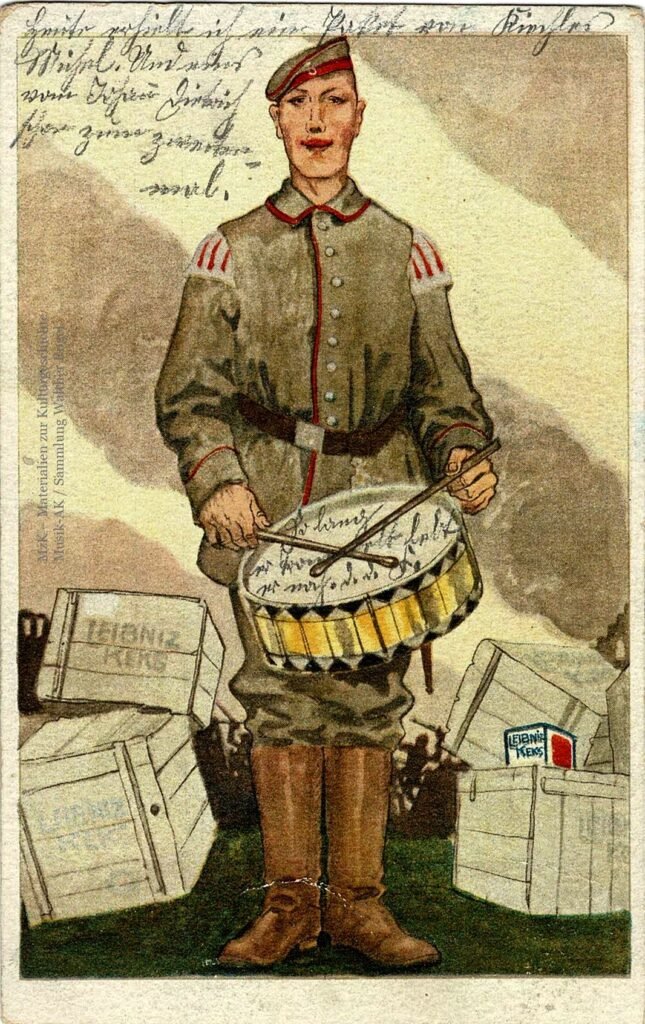 Leibniz Trommler AK 24 1 1915